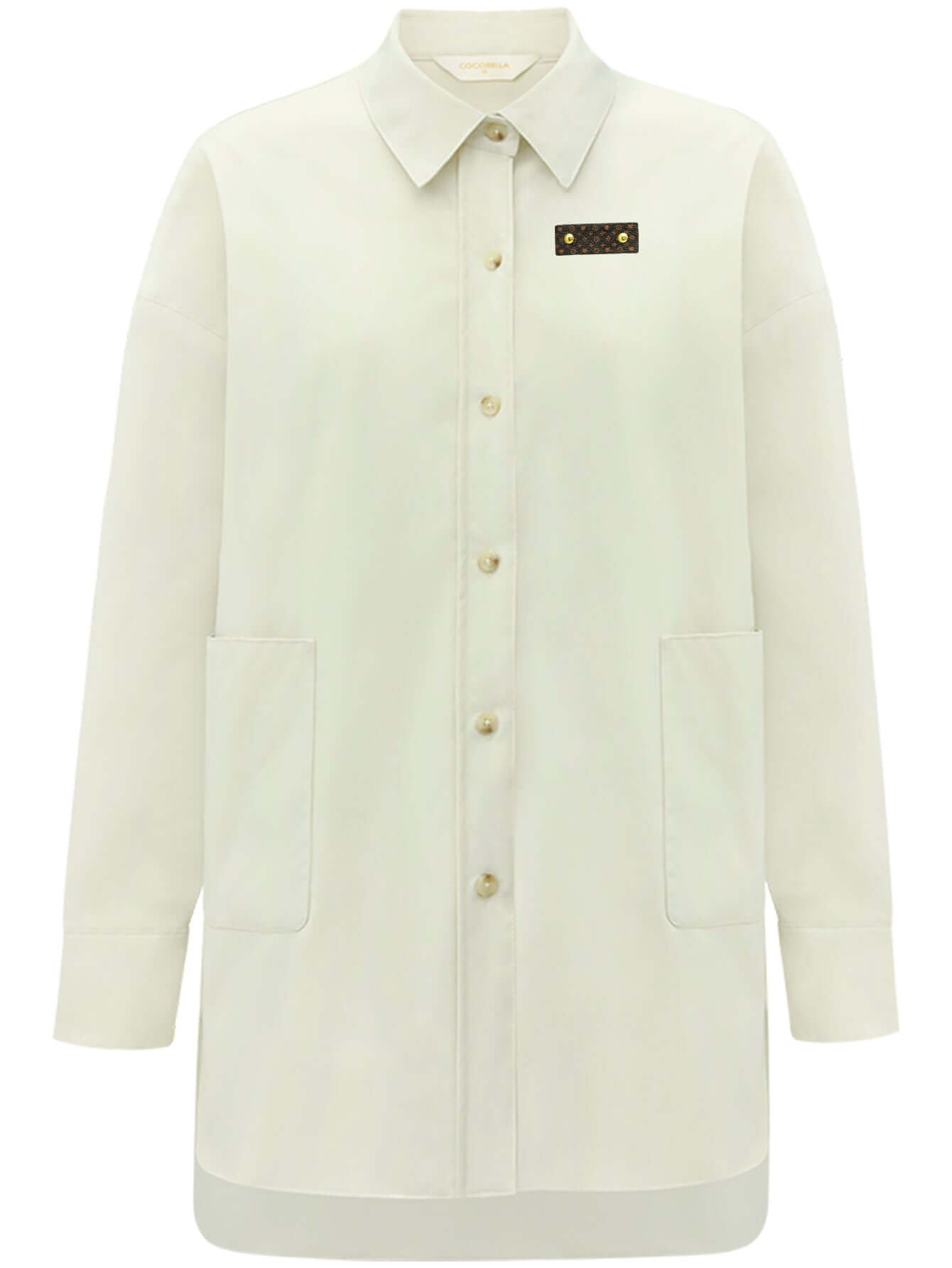 Lightweight Ivory Padded Coat